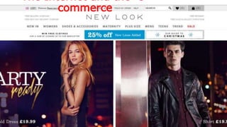 The Internet and the e-commerce 
 