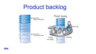 Product backlog
 