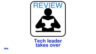 Tech leader
takes over
 