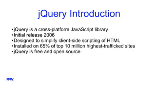 FFW Gabrovo PMG - jQuery | PPT