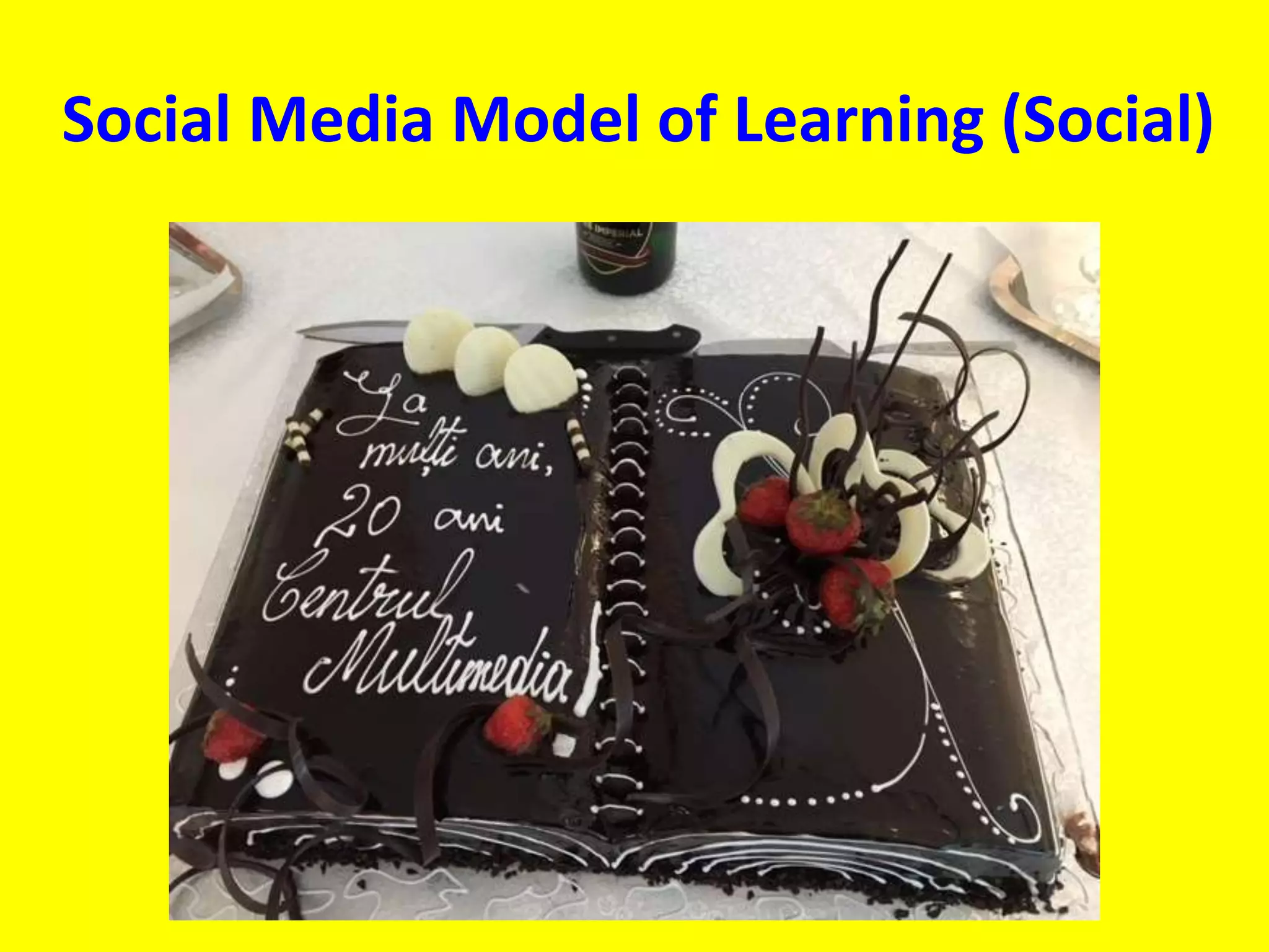 Social Media Model of Learning (Social)
 