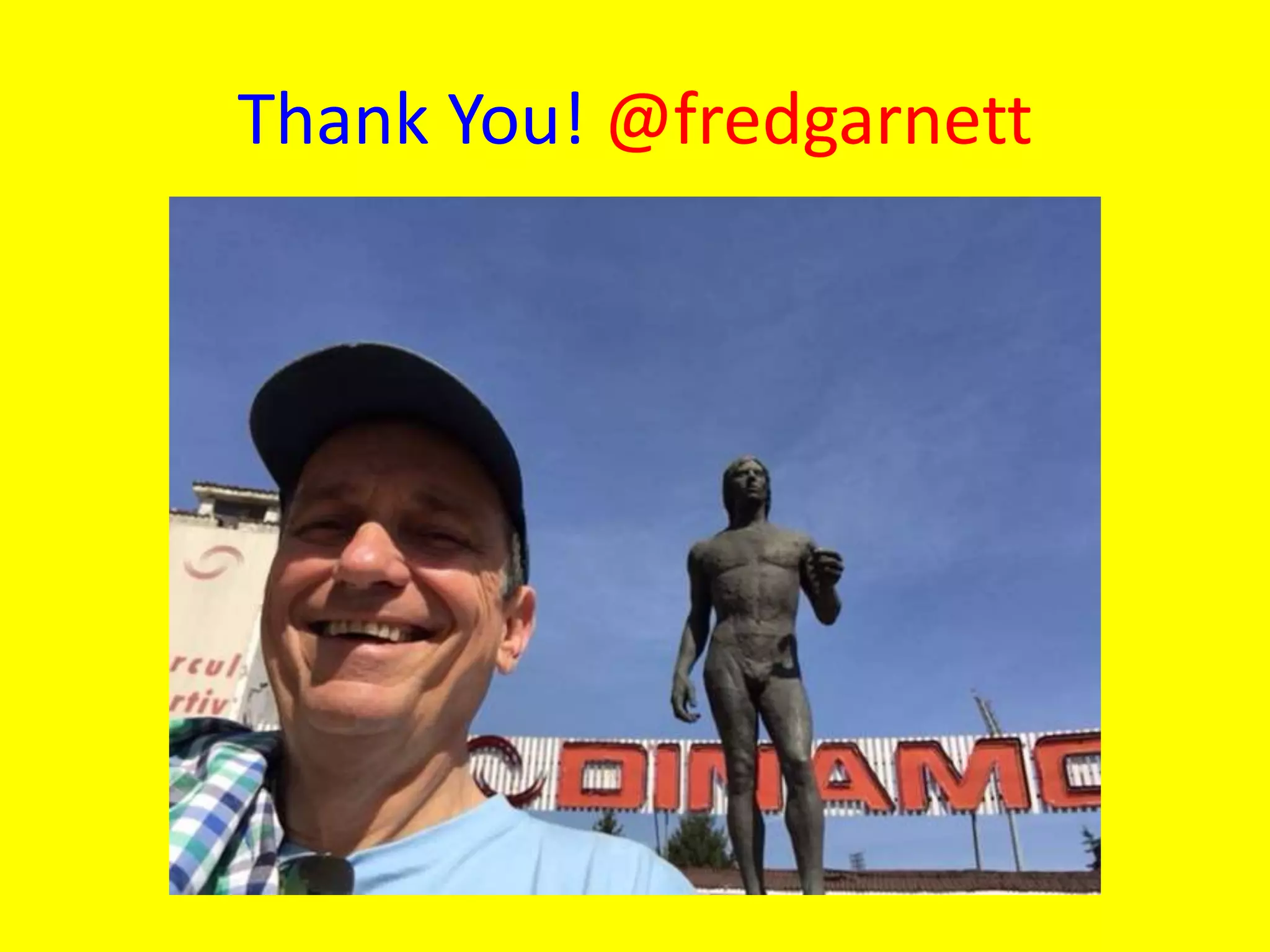 Thank You! @fredgarnett
 