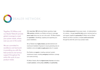 FG Wilson Corporate Profile