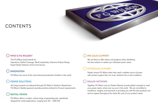 FG Wilson Corporate Profile