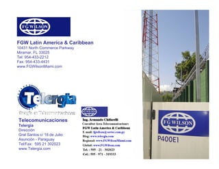 FG Wilson Presentacion Telecom