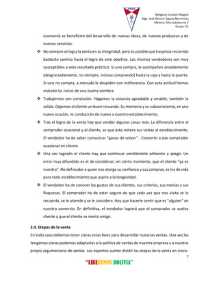 Melgares Condori Magaly
Mgr. José Ramiro Zapata Barrientos
Materia: Mercadotecnia V
Grupo: 01
7
“LIBEREMOS BOLIVIA”
econom...