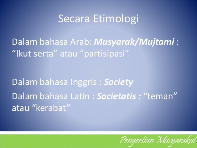 Mpkt A Konsep Masyarakat