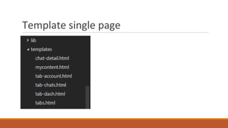 Template single page
 