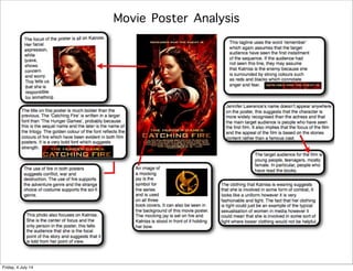 Movie Poster Analysis
Friday, 4 July 14
 
