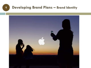 Developing Brand Plans – Brand Identity
Brand Identity (3)
1
 