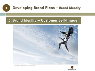 Developing Brand Plans – Brand Identity1
5. Brand Identity – Customer Self-Image
 