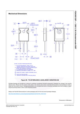 Original IGBT FGH30S130P FGH30S 30A 1300V TO-3PN New ON | PDF
