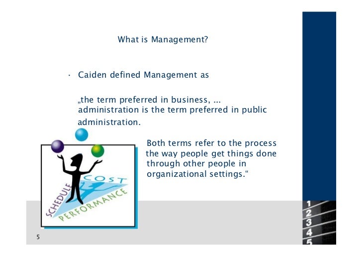 management and leadership presentation