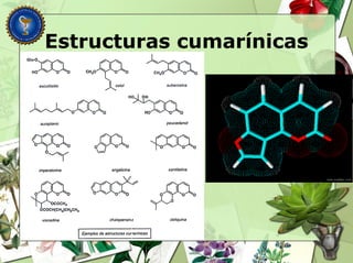 Estructuras cumarínicas
 