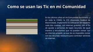 Tic Modem Las Tic en la sociedad proyecto integrador.pptx.ppt