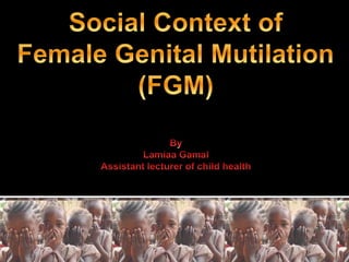 Femal genital mutilation | PDF