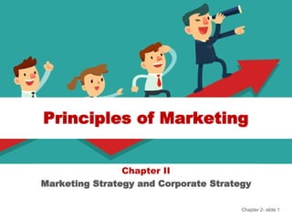 Chapter 2- slide 1
Principles of Marketing
Chapter II
Marketing Strategy and Corporate Strategy
 
