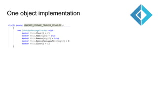One object implementation
 