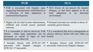 fetal growth restriction intrauterine growth restriction | PPTX