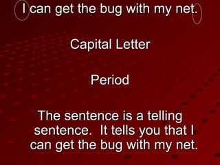Net Sentences Lesson 4 Parts of a Sentence (part 2) | PPT