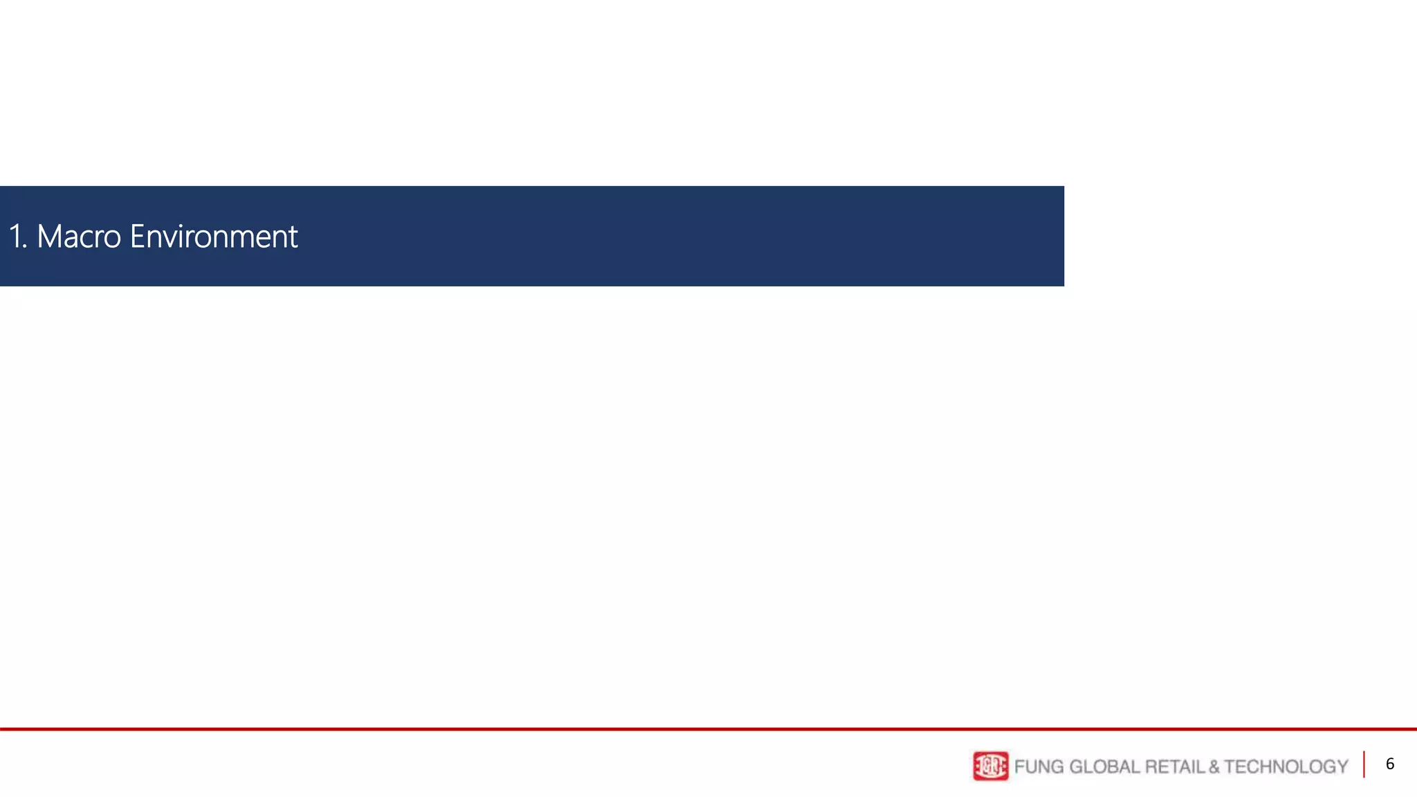 6
1. Macro Environment
 