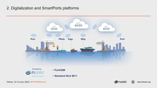 Vienna, 12-13 June, 2023 | #FIWARESummit www.fiware.org
2. Digitalization and SmartPorts platforms
 