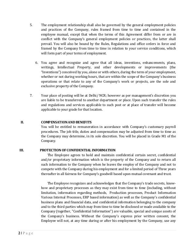 employment india agreement INDIA agreement Employment RENESOLA employment india agreement INDIA agreement Employment RENESOLA