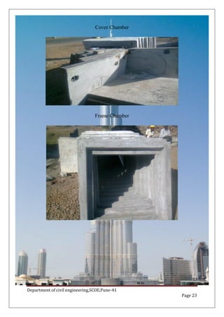 Department of civil engineering,SCOE,Pune-41
Page 23
Cover Chamber
Frame Chamber
 