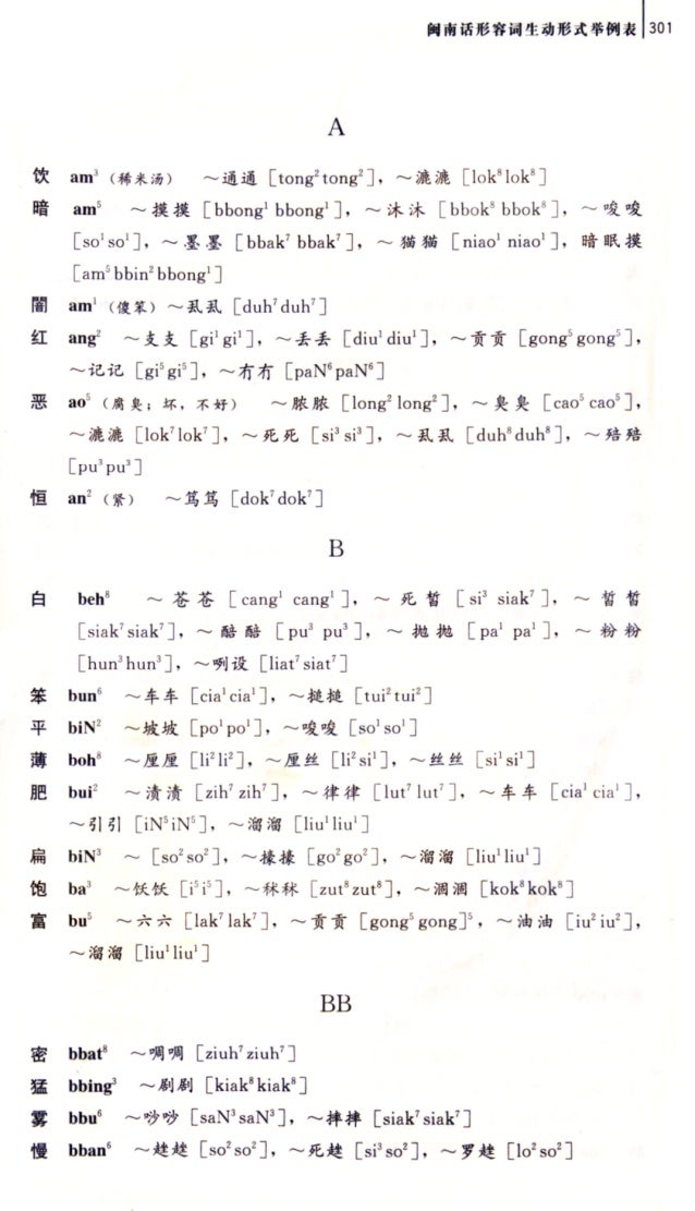 形容詞生動形式舉例表 形容詞生動形式舉例表