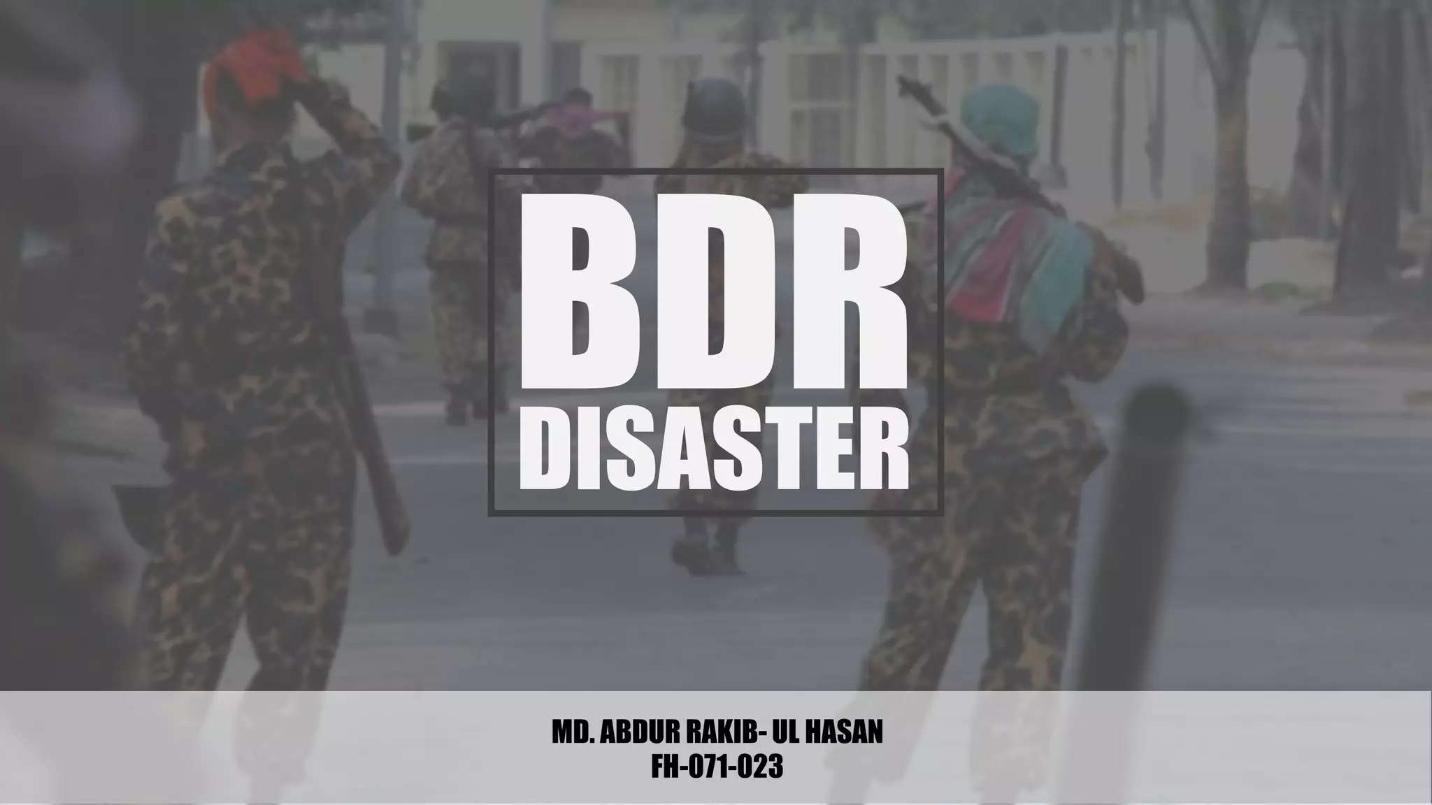 Bangladesh Rifles (BDR) Revolt 2009 | PDF
