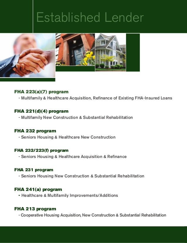 Arbor FHA Brochure Arbor FHA Brochure