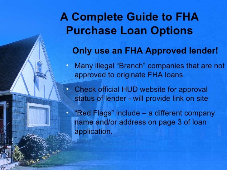 Best fha refinance options