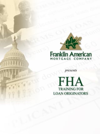 Fha Training For Loan Originators Oct 08
