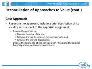 FHA Appraisal Overview | PDF