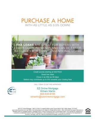 Fha loan for home buyers