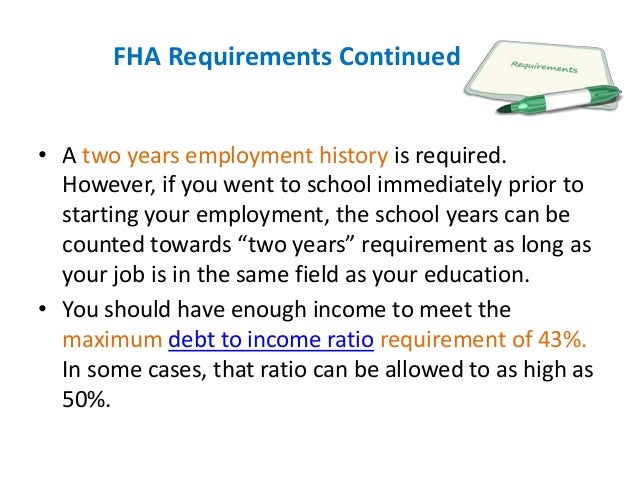 FHA Loans- The Basics FHA Loans- The Basics