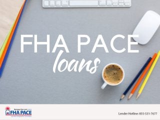 FHA PACE
loans
 