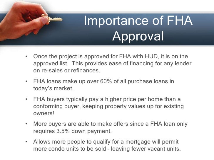 Fha / VA Condominium Approval Program