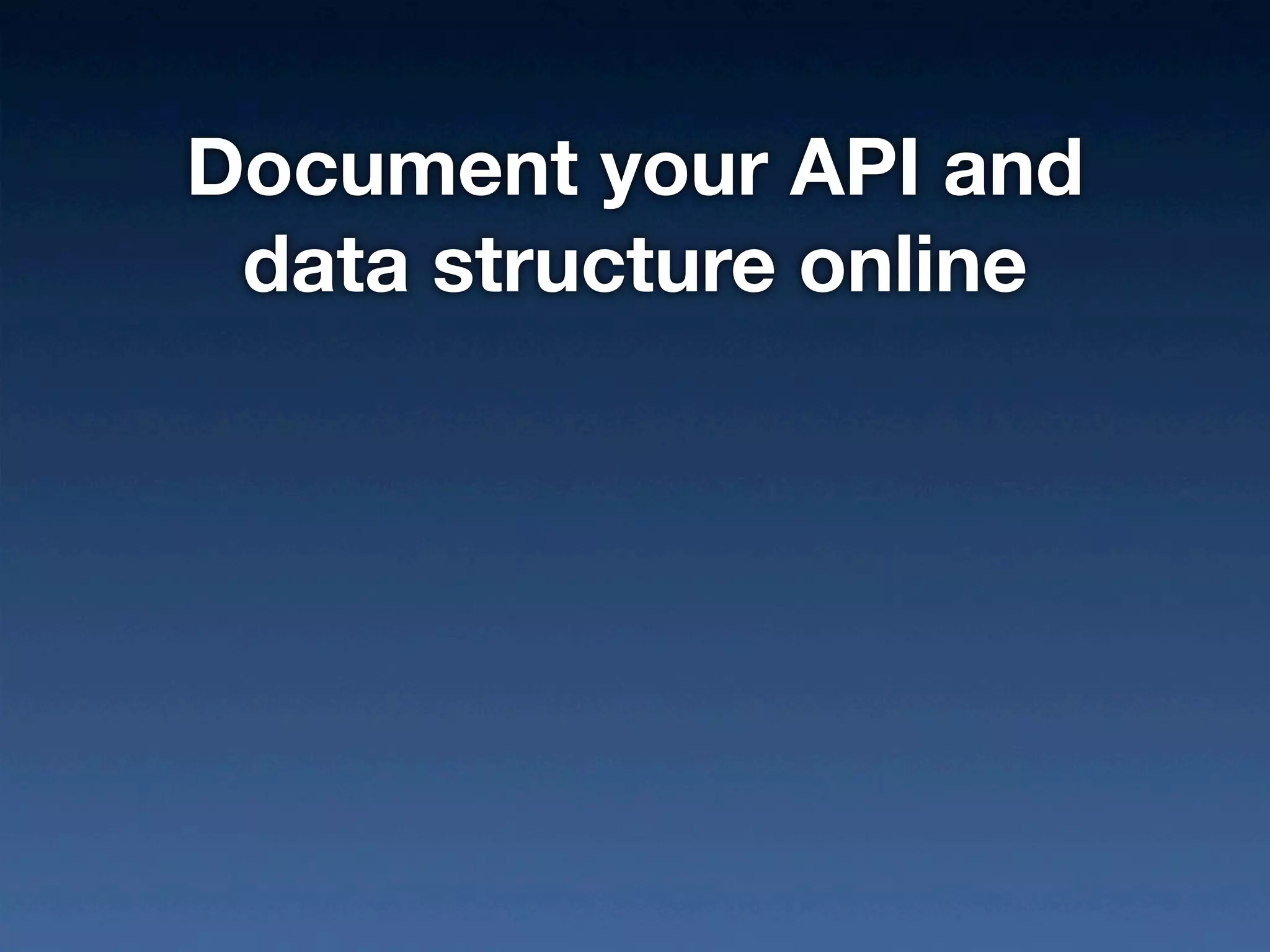 The Power of Open Data