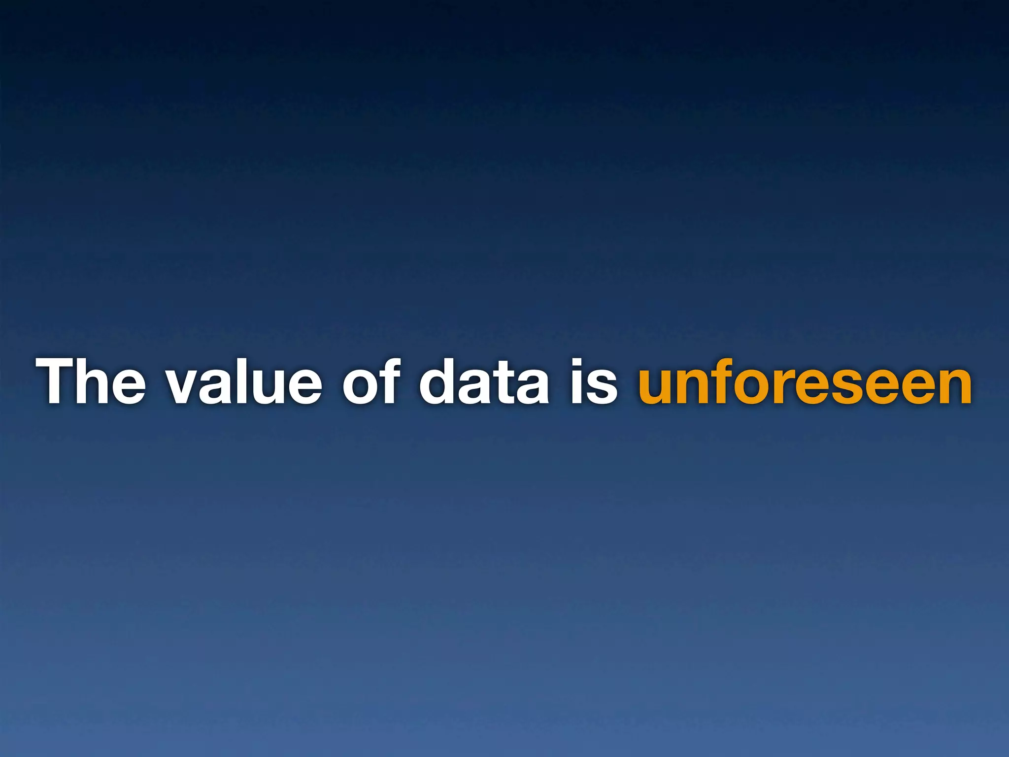 The Power of Open Data