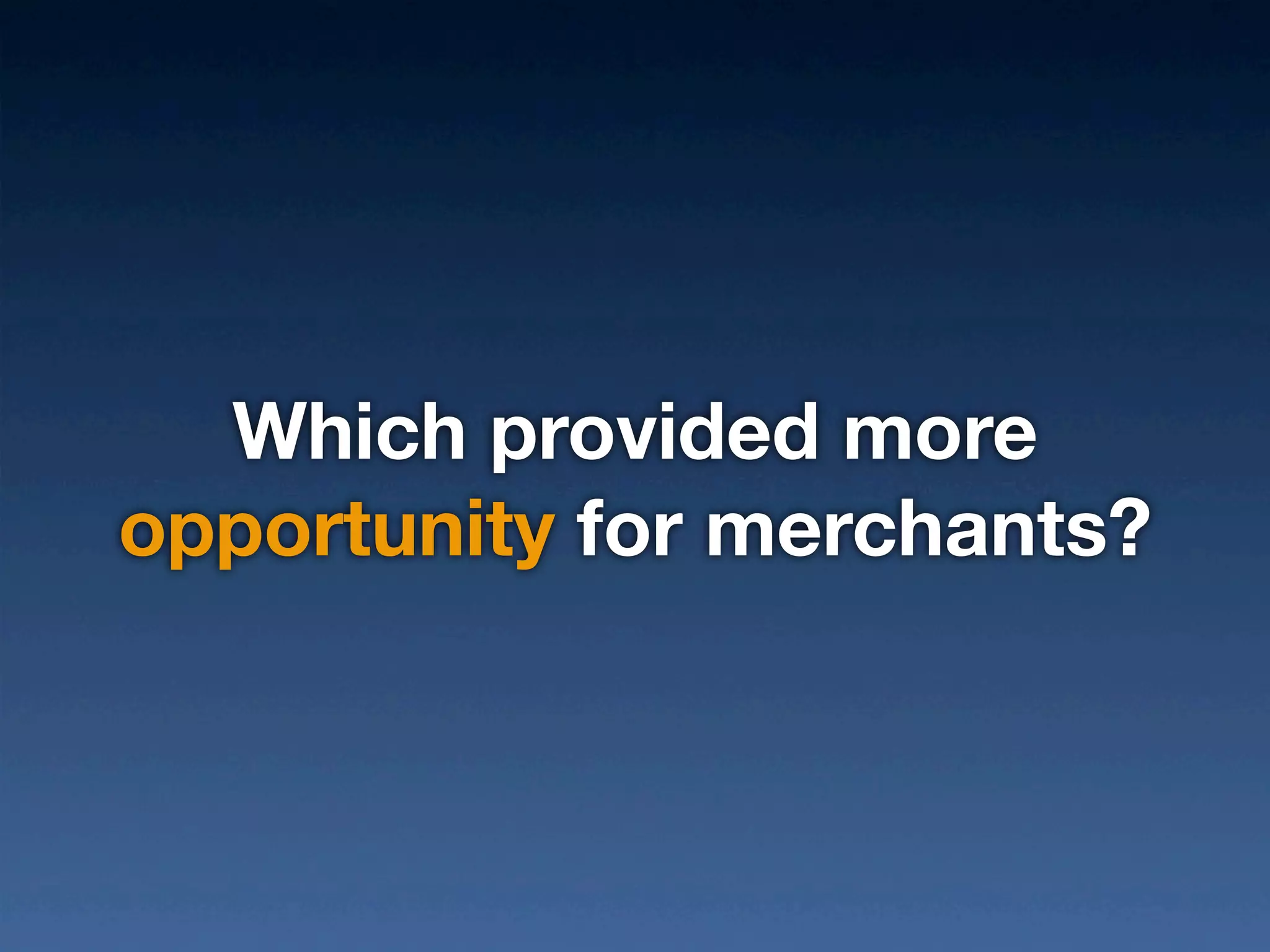 The Power of Open Data