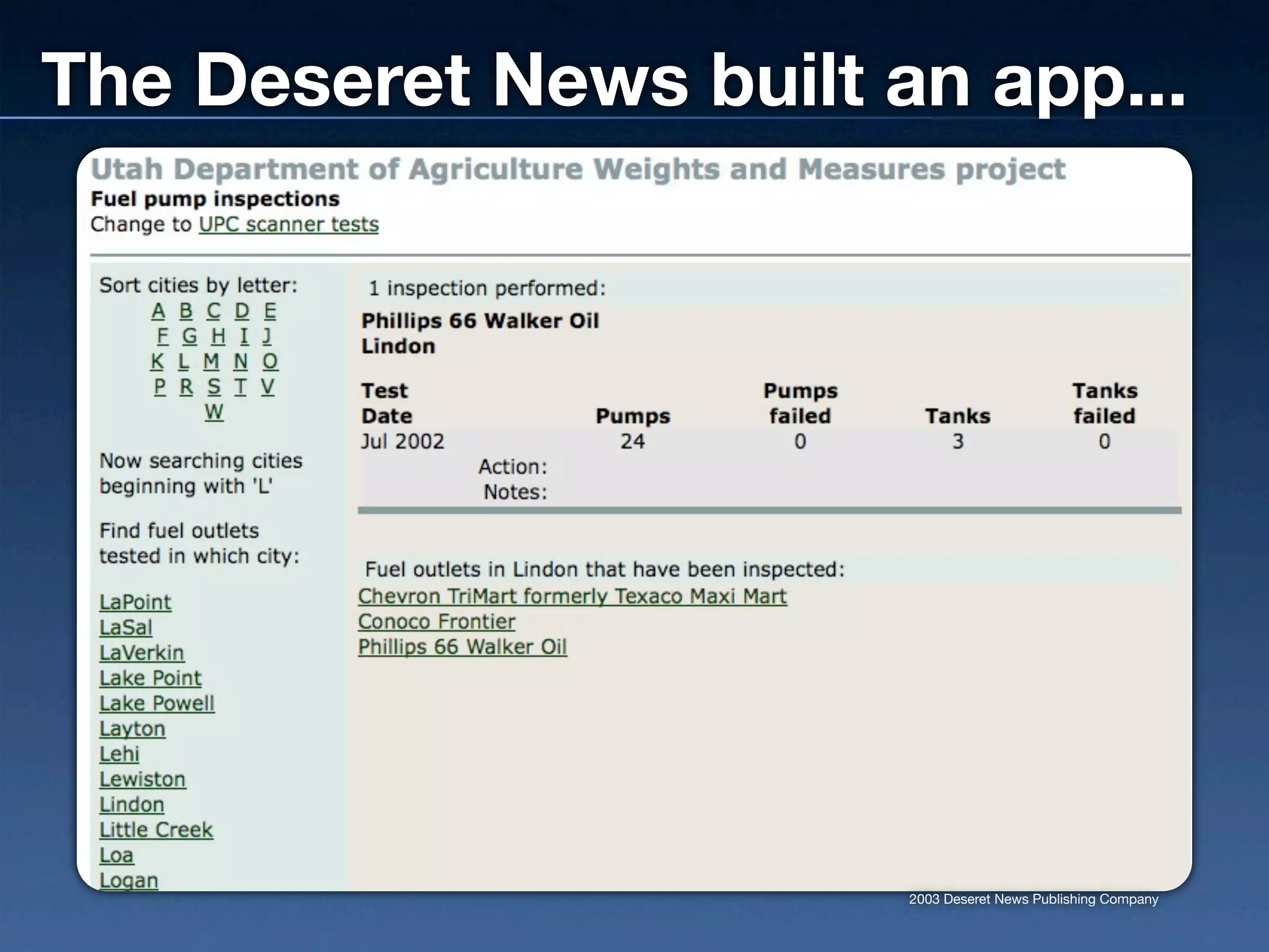 The Power of Open Data