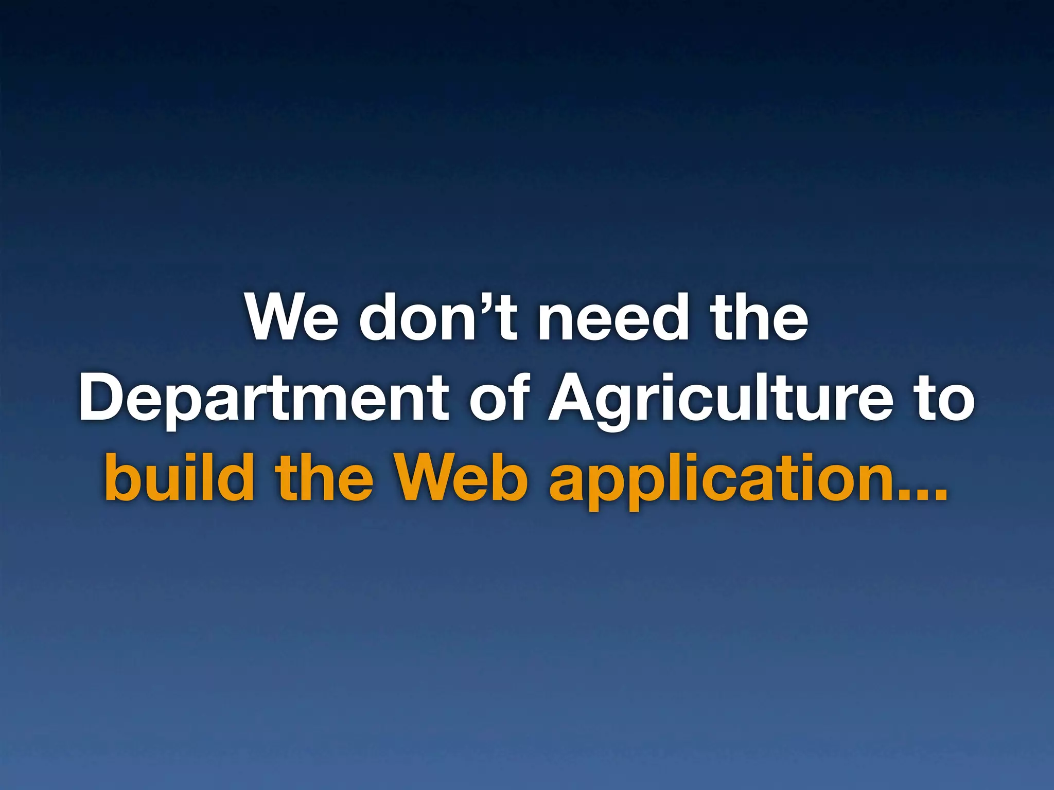 The Power of Open Data