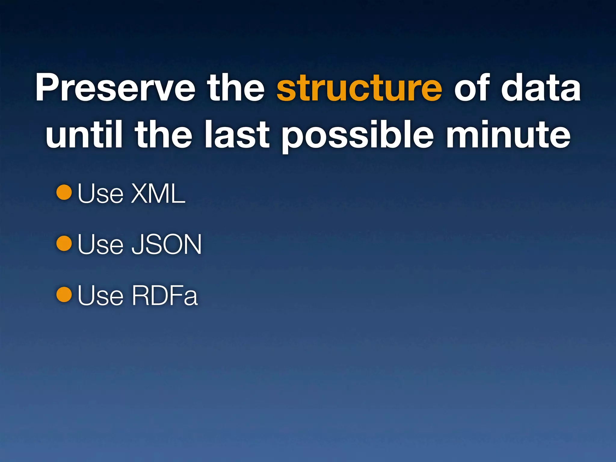 The Power of Open Data