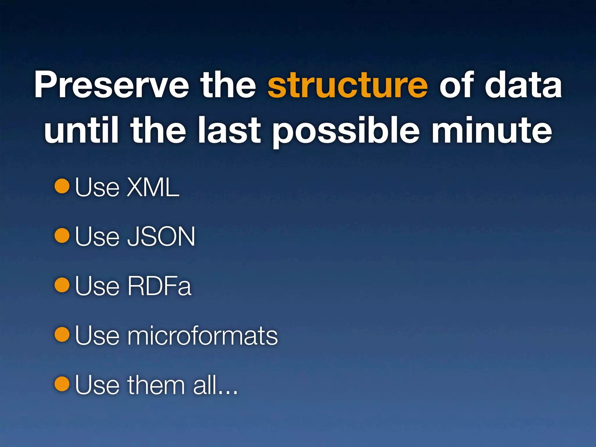 The Power of Open Data