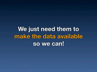 The Power of Open Data