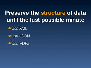 The Power of Open Data