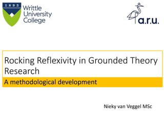 Rocking Reflexivity in Grounded Theory
Research
A methodological development
Nieky van Veggel MSc
 