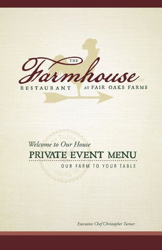 Farmhouse Restaurant Events