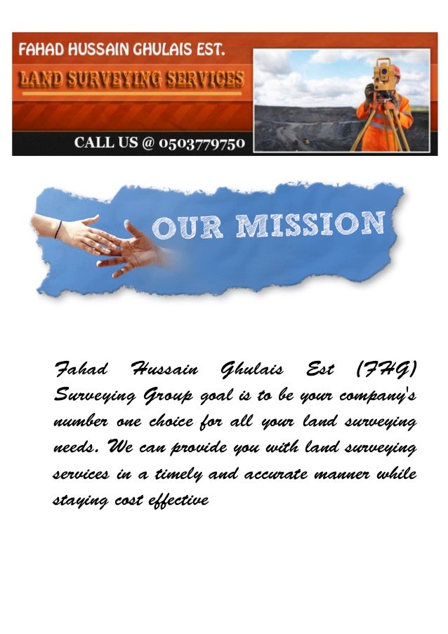 Fhg Contracting Company Profile Surveying Works - 